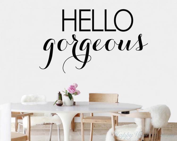 Hello Wall Decal
